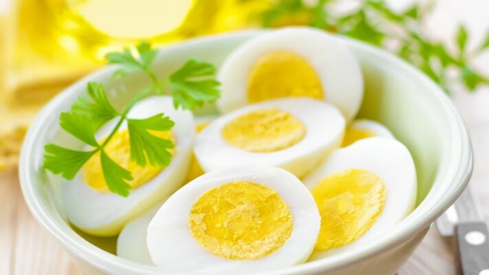 Peel da có được ăn trứng không